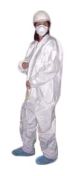 Breathable coveralls for lead removal