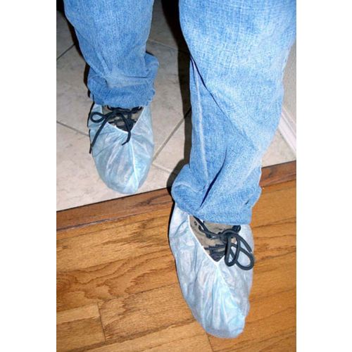 Shoe covers for subcontractors