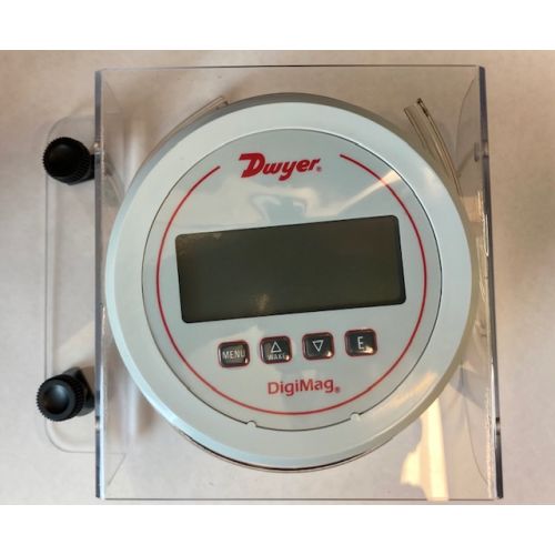 Dwyer DW-1122 differential pressure gauge for Edge-Guard