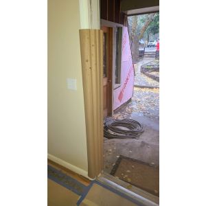 Door jamb protection during remodeling
