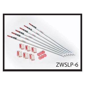 Zipwall SLP6 poles aluminum