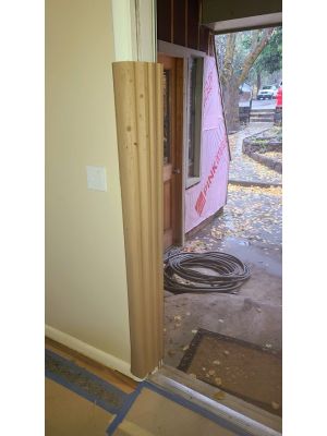 Door jamb protection during remodeling